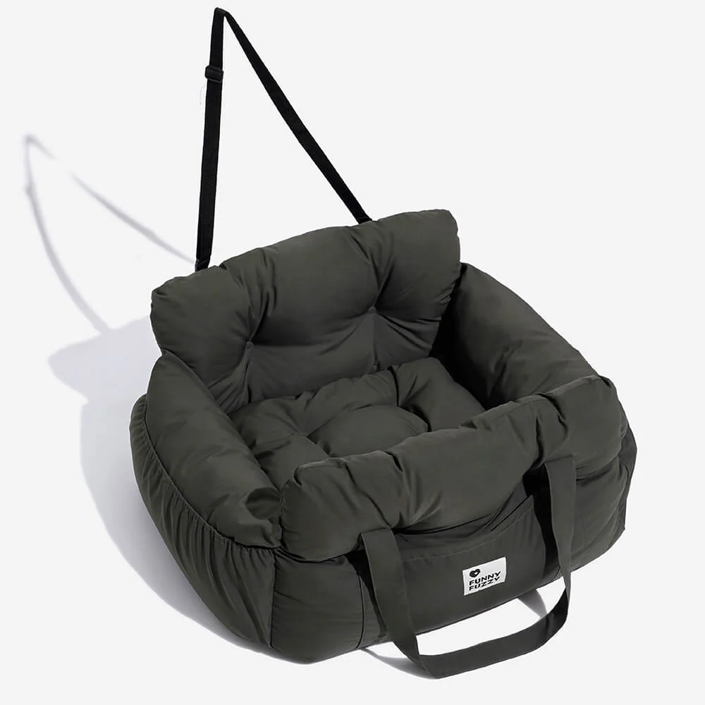 Portable Leisure Outing Pet Booster Large Dog Car Seat Bed - Image 22