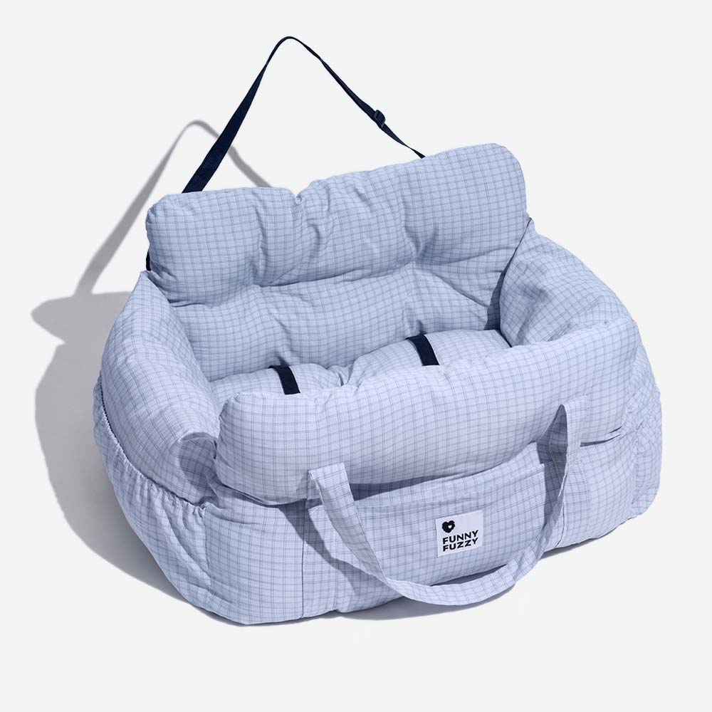 Portable Leisure Outing Pet Booster Large Dog Car Seat Bed - Image 24
