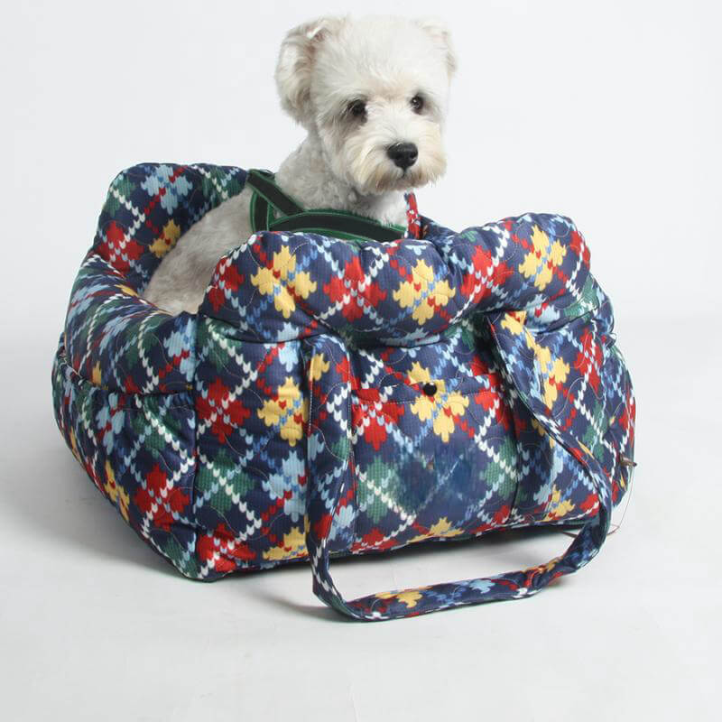 Portable Leisure Outing Pet Booster Large Dog Car Seat Bed - Image 28