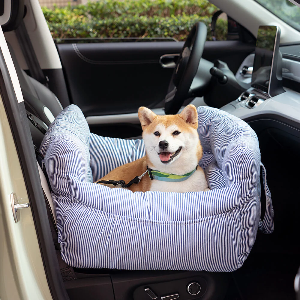 Portable Leisure Outing Pet Booster Large Dog Car Seat Bed - Image 9