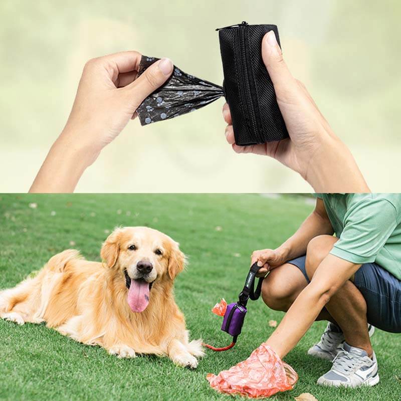 Portable Oxford Fabric Dog Walking Bag Dog Waste Bag Dispenser-Limited Quantity - Image 12