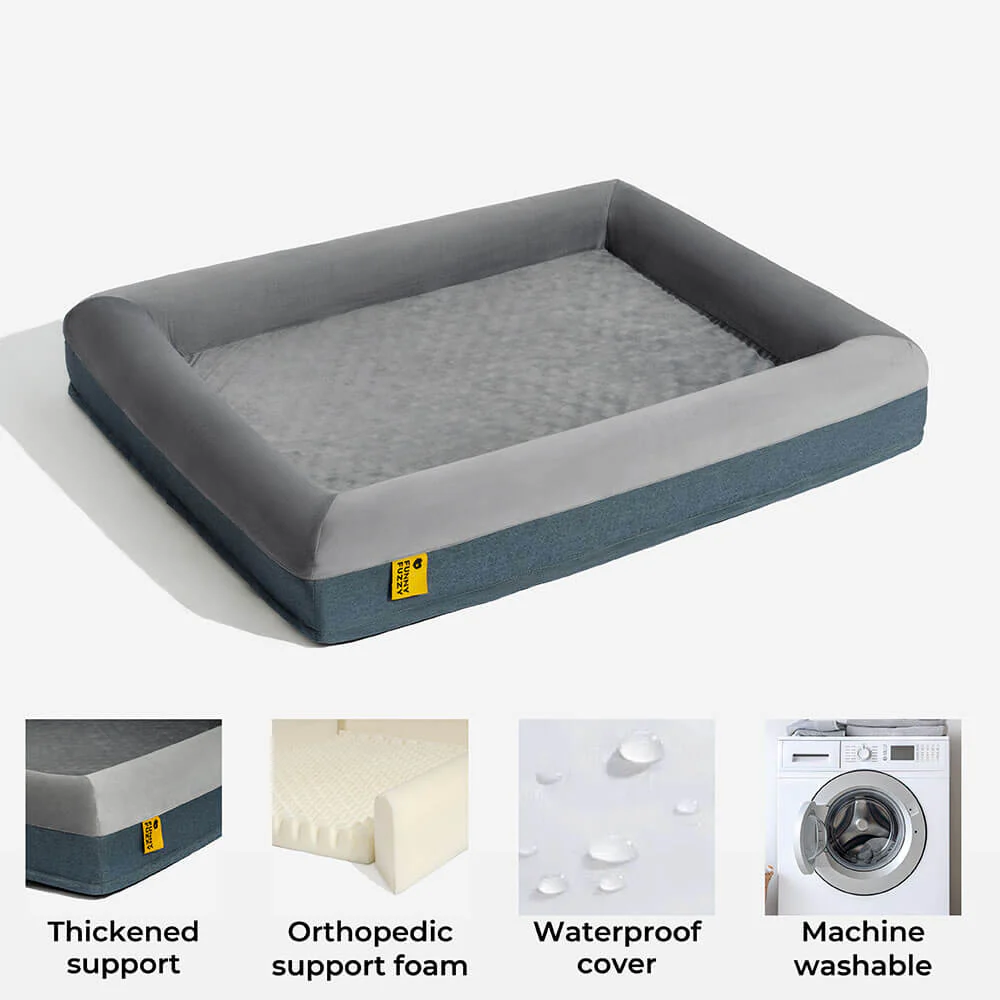 Premium Orthopaedic Dog Bed Blissful Sleep With Joyful Play Digging Bed - Image 6