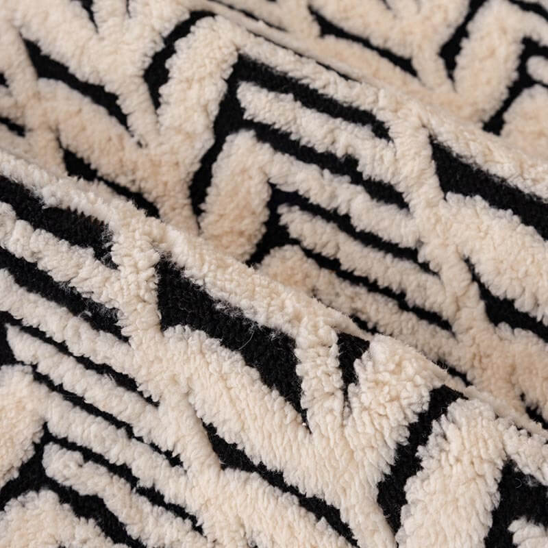 Premium Warm Wheat-Ear Plush Anti-Slip Anti-Scratch Couch Cover - Image 3