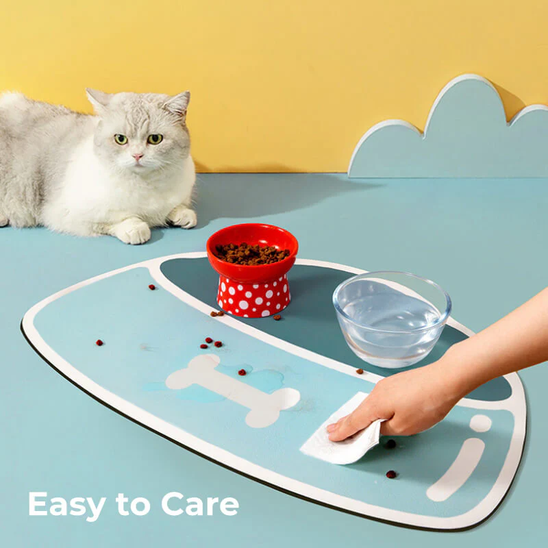 Quick-Dry Absorbent Non-Slip Pet Feeding Mat - Image 4