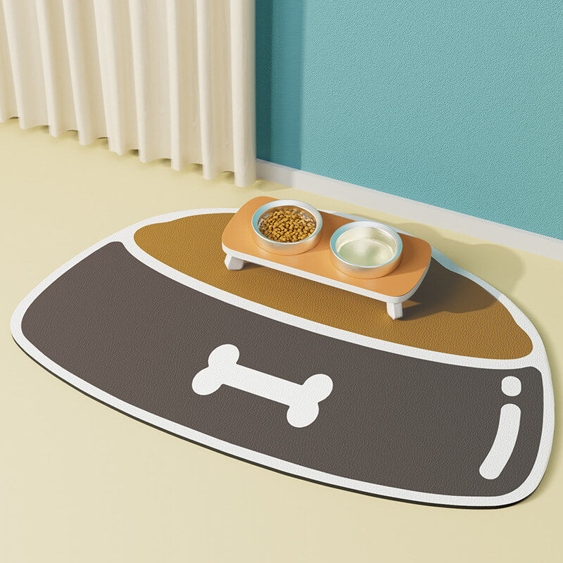 Quick-Dry Absorbent Non-Slip Pet Feeding Mat - Image 9