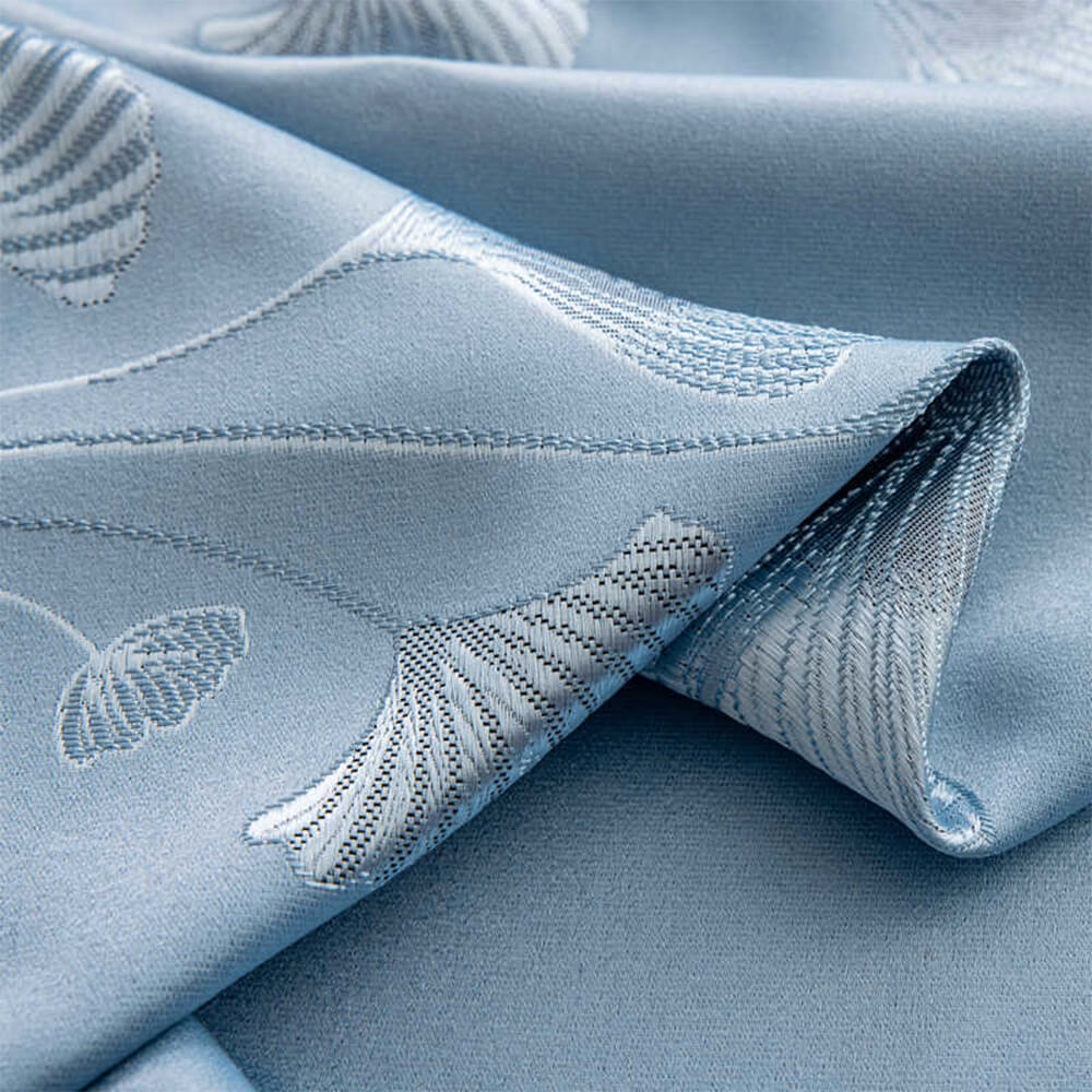 Refined Jacquard Breathable Noise Reduction Blackout Curtains - Image 6
