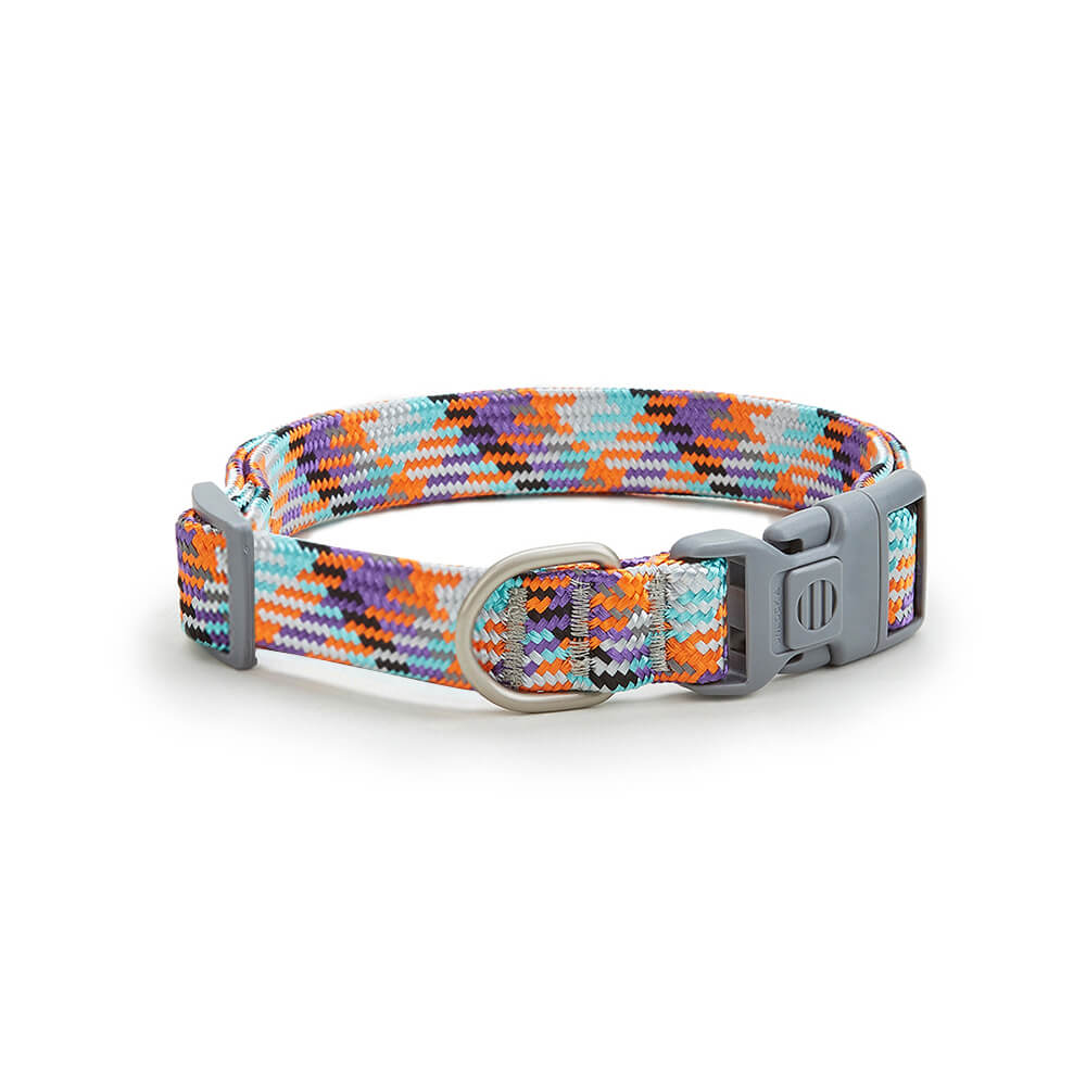 Reflective Weave Adjustable Anti Pull Dog Collar and Lead - Image 11