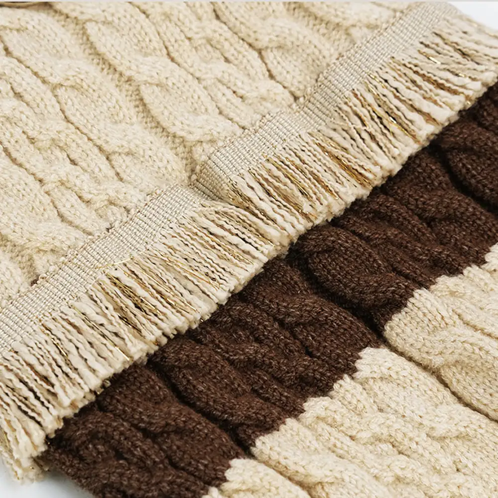 Retro Cable Knit Dachshund And Small To Medium-Sized Dog Jumper - Image 5