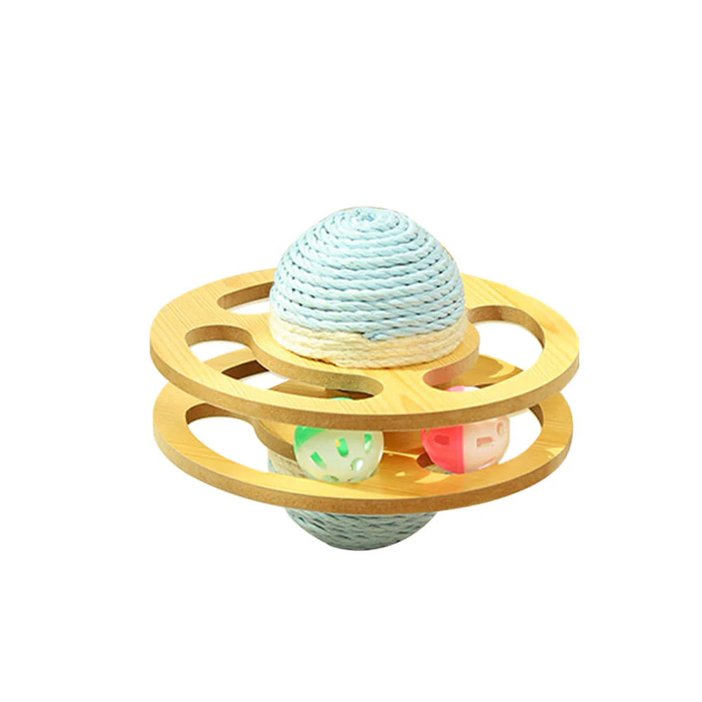 Sisal Scratching Ball Interactive Cat Toy - Image 7