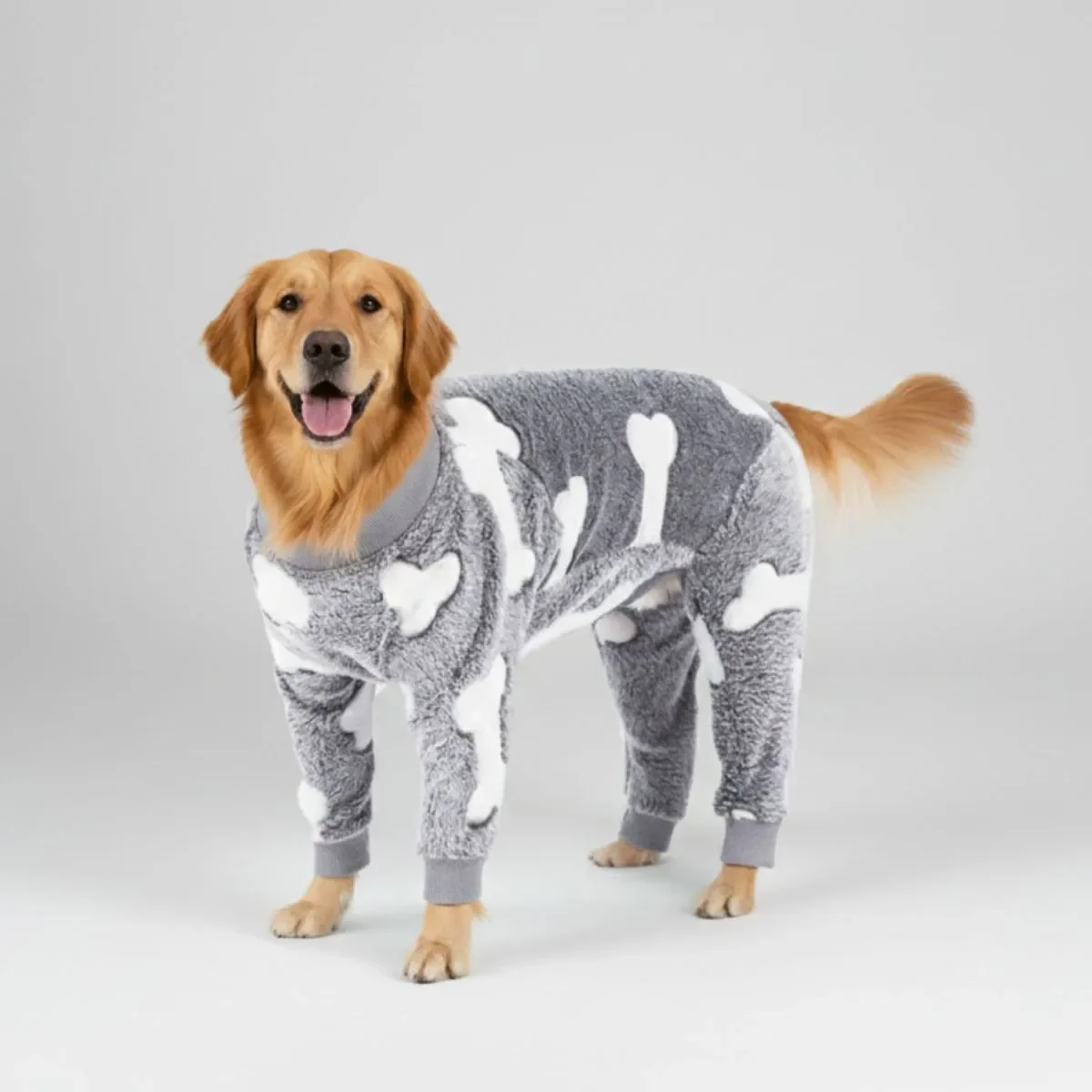 Soft and Cosy Moon & Stars Dog Pyjamas - Perfect for Year-Round Comfort - Image 10