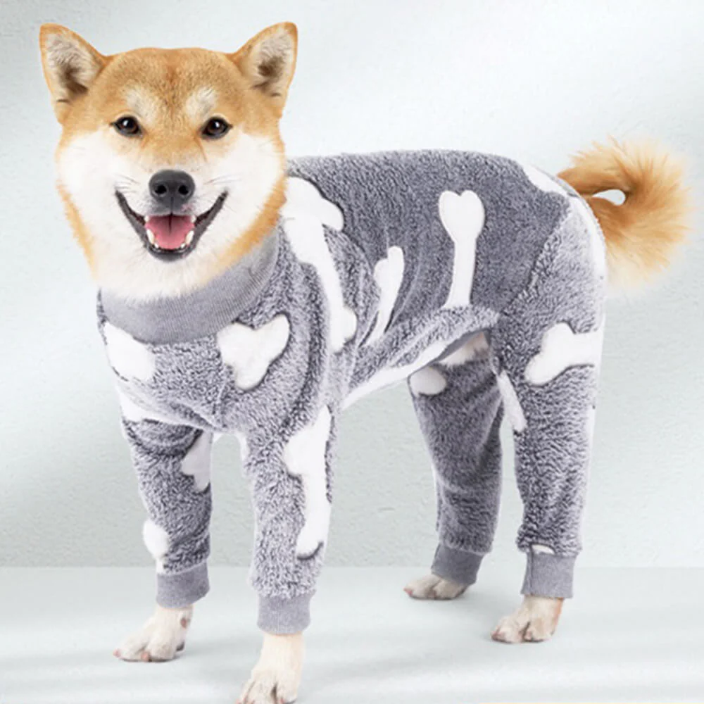 Soft and Cosy Moon & Stars Dog Pyjamas - Perfect for Year-Round Comfort - Image 4