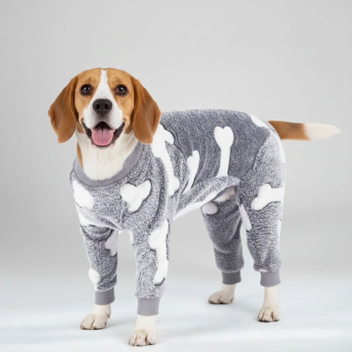Soft and Cosy Moon & Stars Dog Pyjamas - Perfect for Year-Round Comfort - Image 7