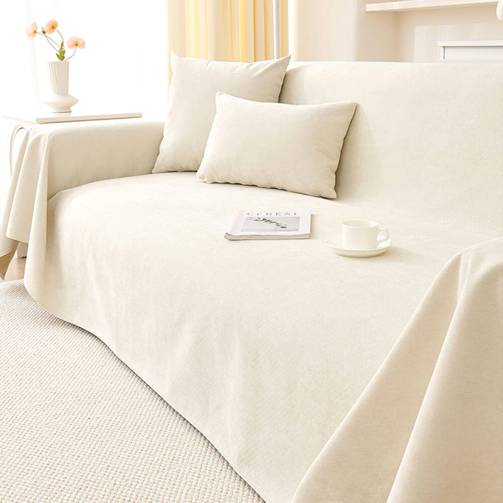 Soft and Waterproof Scratch-Resistant Non-Linting Throw Couch Cover - Image 10
