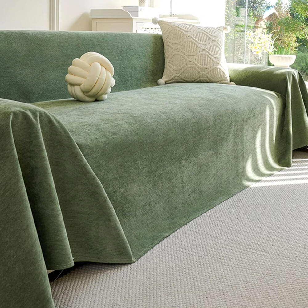 Soft and Waterproof Scratch-Resistant Non-Linting Throw Couch Cover - Image 15