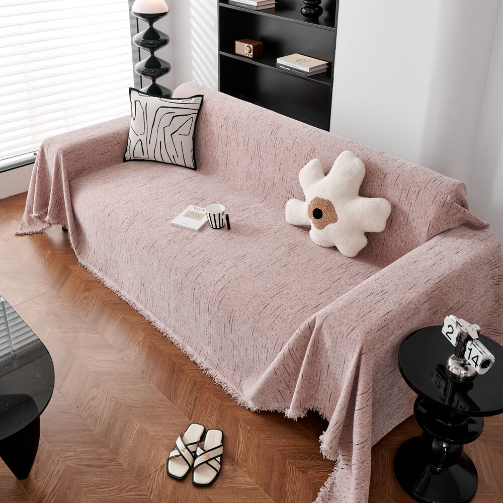 Soft Line Chenille All-Season Sofa Durable Protection Throw Couch Cover - Image 15