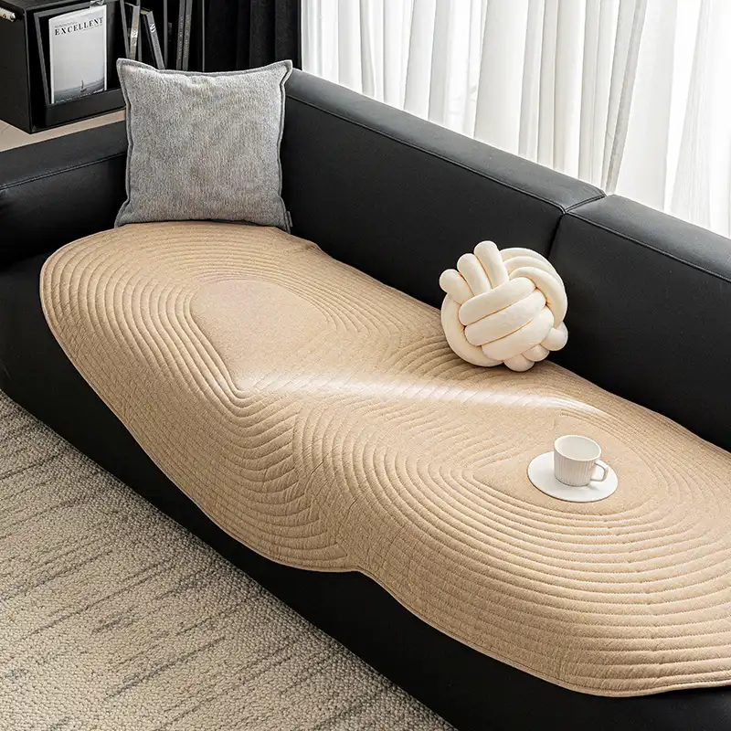 Soft Pure Cotton Sofa Protection Non-slip Couch Cover - Image 4