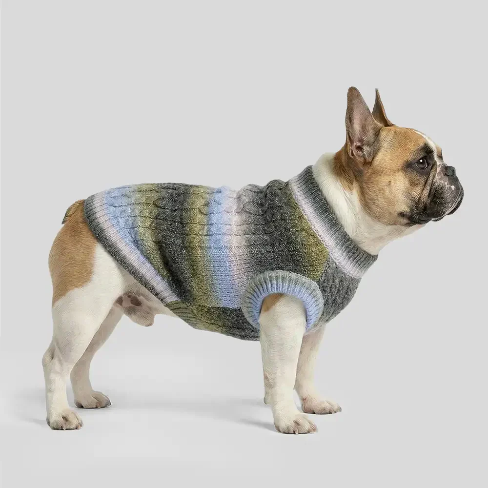 Soft Warm Thick-Knitted Dog Jumper – Designed For Dachshunds, French Bulldogs & Pugs