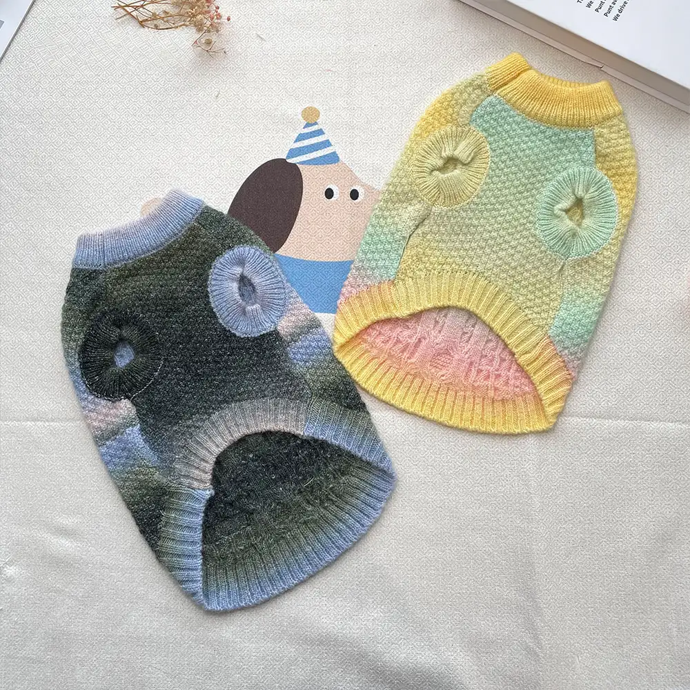 Soft Warm Thick-Knitted Dog Jumper – Designed For Dachshunds, French Bulldogs & Pugs - Image 6