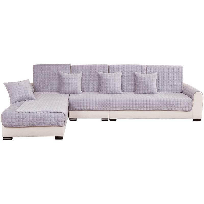 Square Flannel Scratch-Resistant & Anti-Slip Protection Couch Cover - Image 10