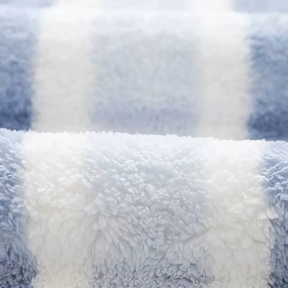 Striped Absorbent Drying Thickened Soft Dog & Cat Bath Towel - Image 3