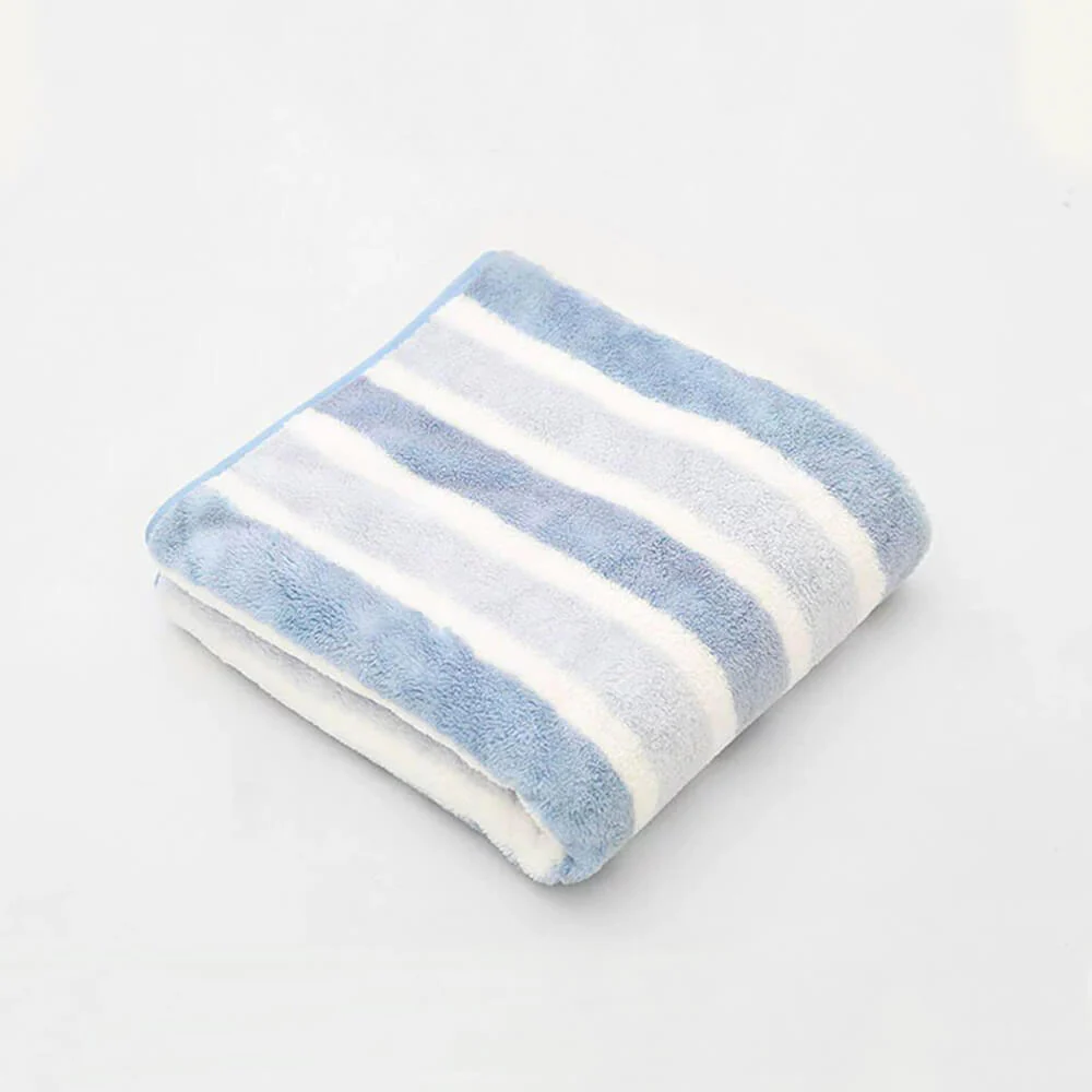 Striped Absorbent Drying Thickened Soft Dog & Cat Bath Towel - Image 9