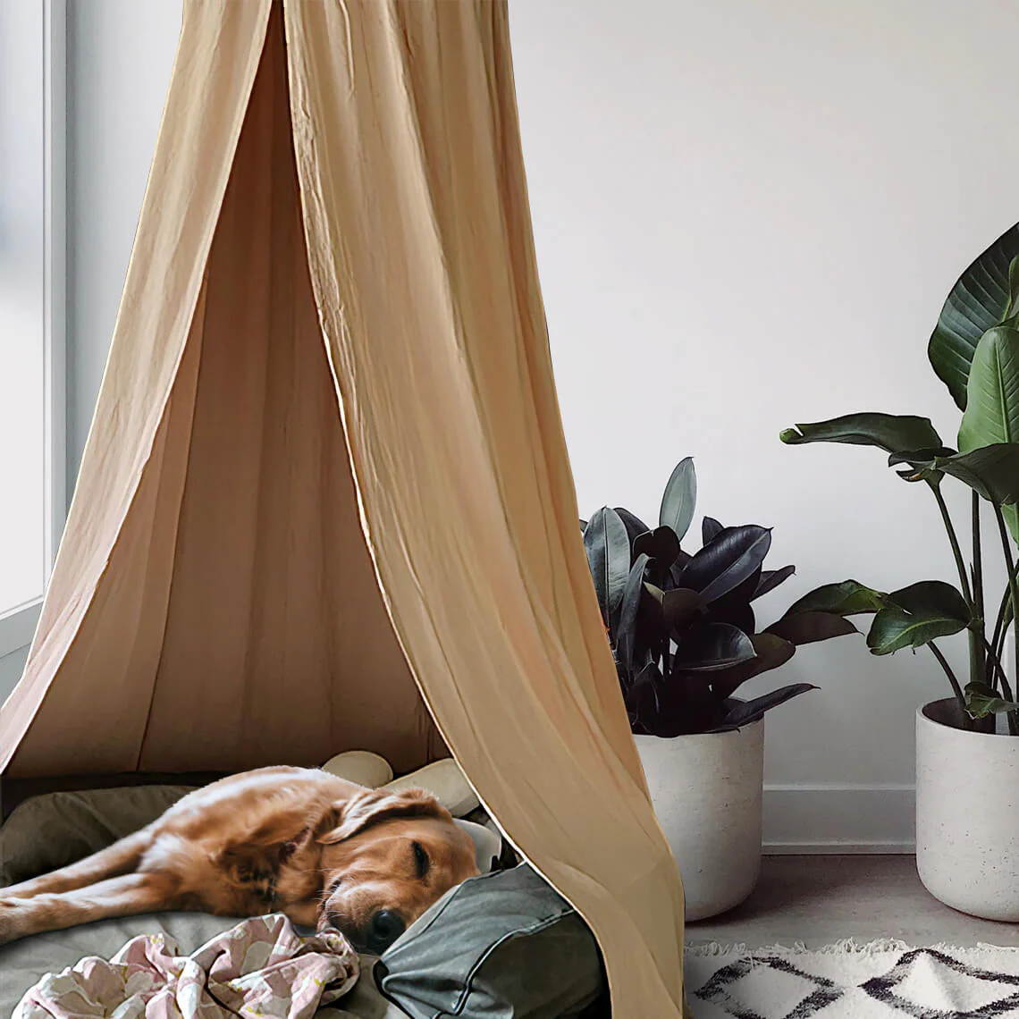 Stylish Soft Cosy Dog Tent  Dog Teepee