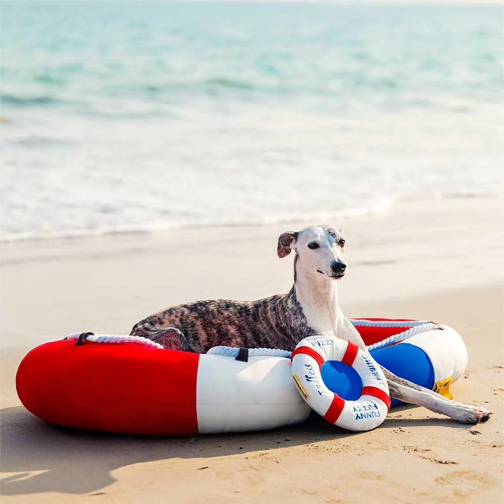 Summer Cooling Waterproof Boat-Shaped Pet Bed with Pillow – Chill Raft - Image 11