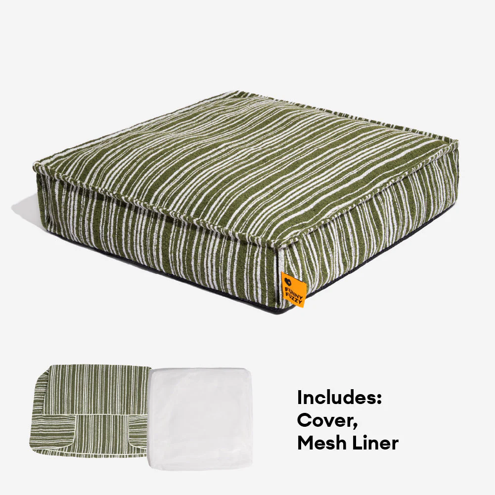 Sustainable Storage Pouf Ottoman & Dog Bed - Funnyfuzzy SnugNest - Image 10