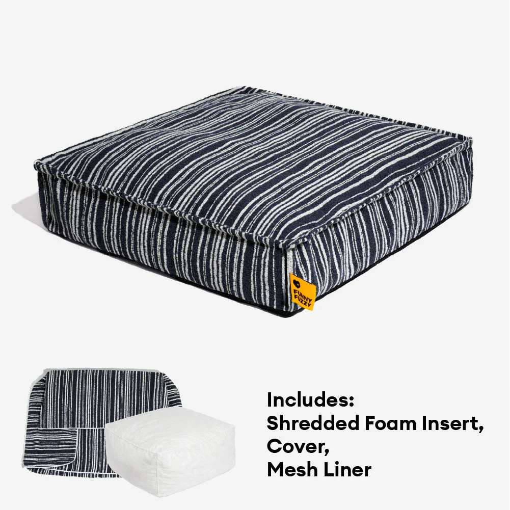 Sustainable Storage Pouf Ottoman & Dog Bed - Funnyfuzzy SnugNest - Image 12