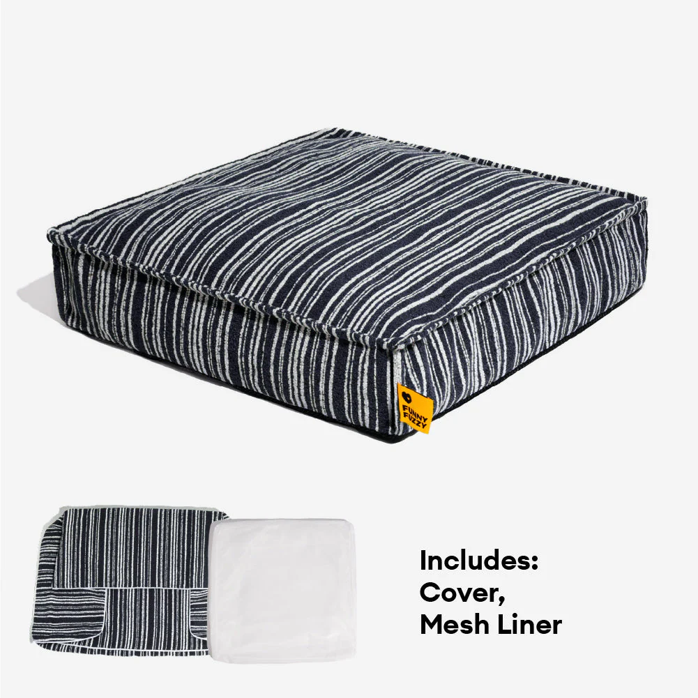 Sustainable Storage Pouf Ottoman & Dog Bed - Funnyfuzzy SnugNest - Image 14