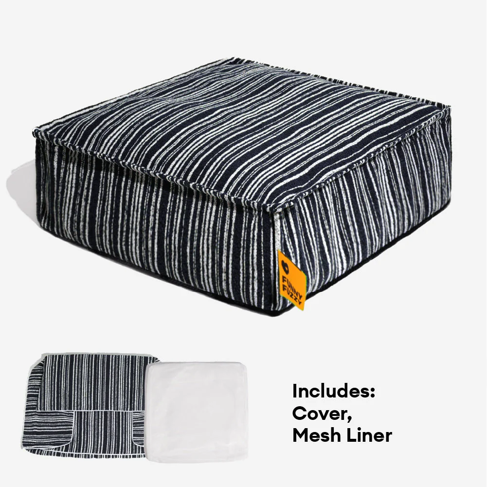 Sustainable Storage Pouf Ottoman & Dog Bed - Funnyfuzzy SnugNest - Image 15