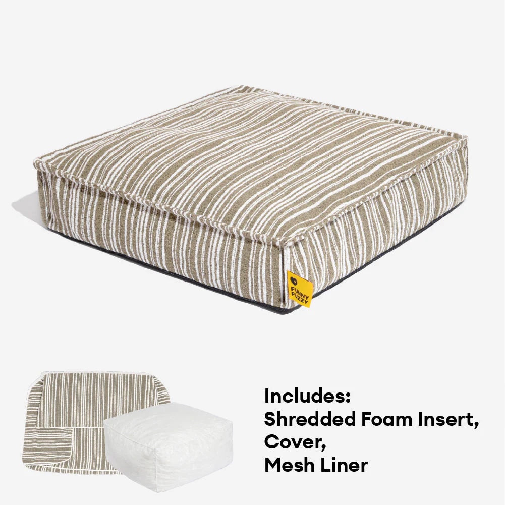 Sustainable Storage Pouf Ottoman & Dog Bed - Funnyfuzzy SnugNest - Image 16