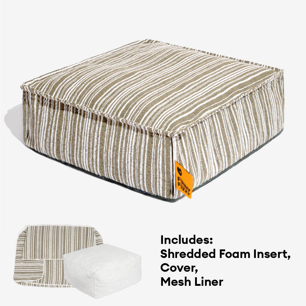 Sustainable Storage Pouf Ottoman & Dog Bed - Funnyfuzzy SnugNest - Image 17