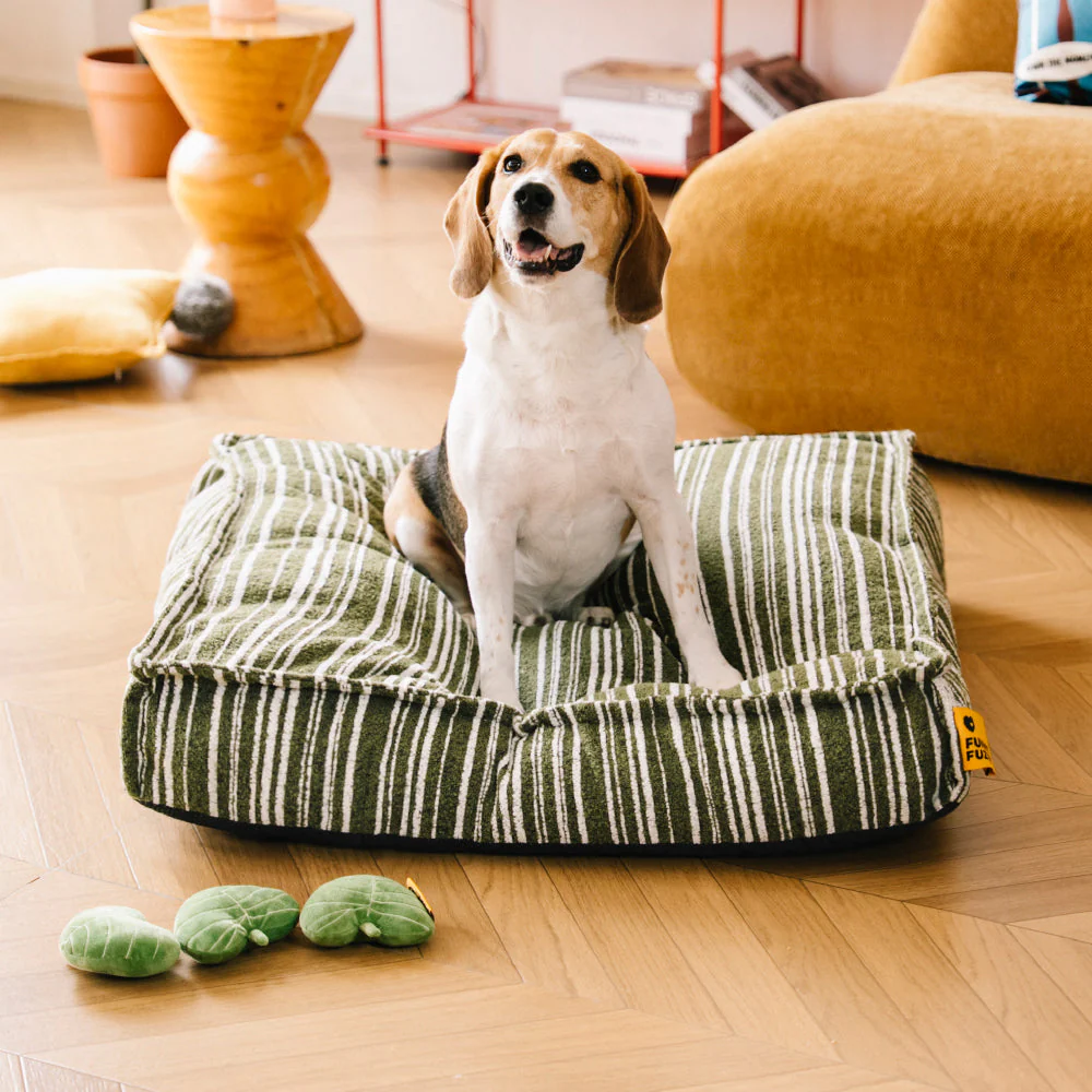 Sustainable Storage Pouf Ottoman & Dog Bed - Funnyfuzzy SnugNest - Image 2
