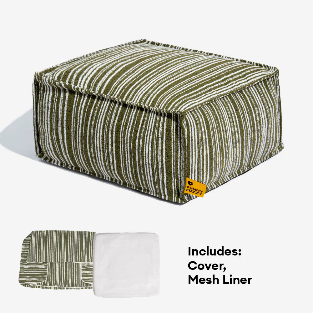Sustainable Storage Pouf Ottoman & Dog Bed - Funnyfuzzy SnugNest - Image 21