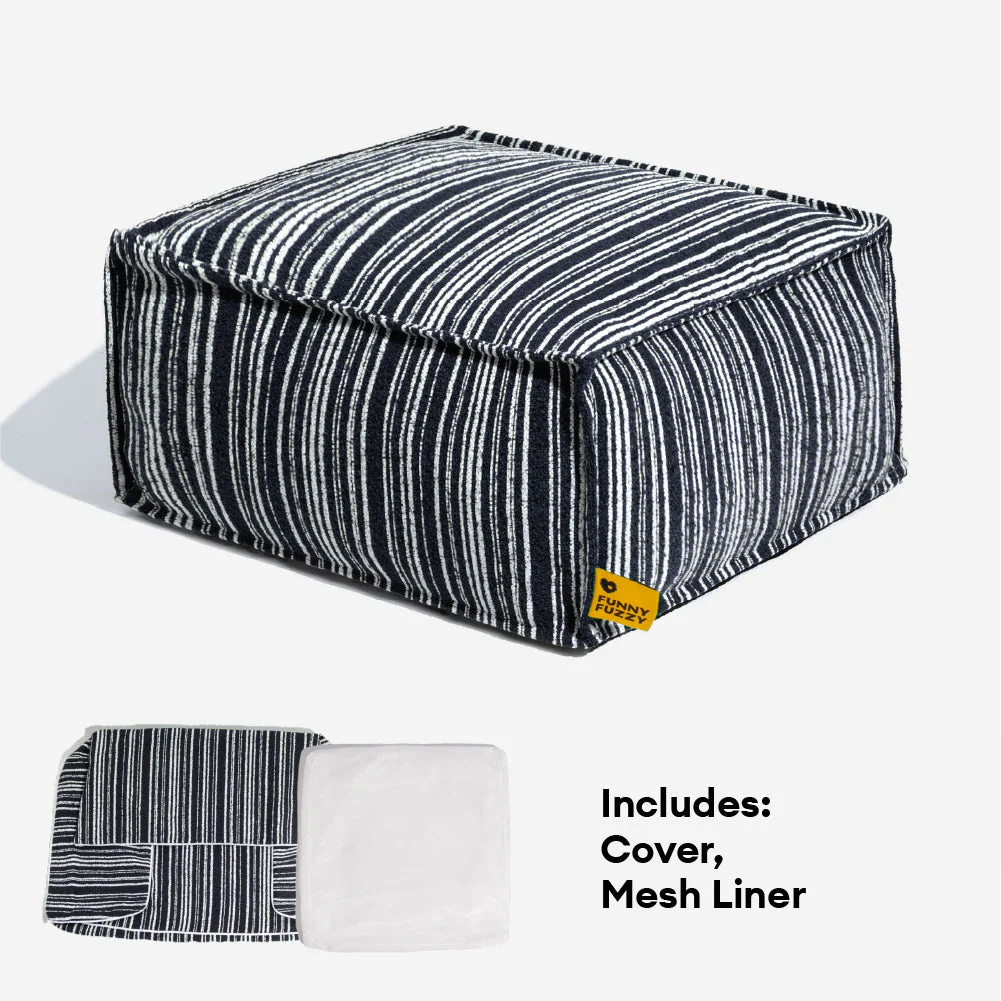 Sustainable Storage Pouf Ottoman & Dog Bed - Funnyfuzzy SnugNest - Image 23