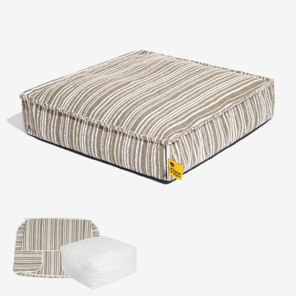 Sustainable Storage Pouf Ottoman & Dog Bed - Funnyfuzzy SnugNest - Image 34
