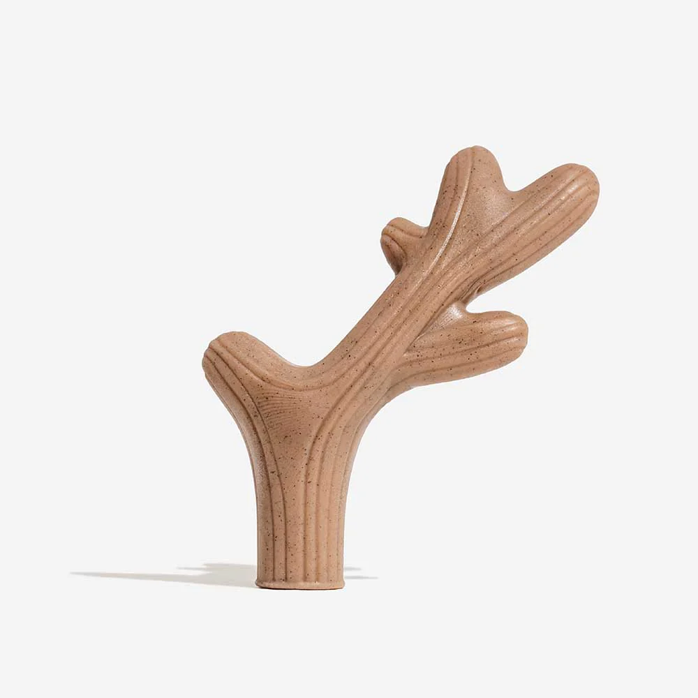 Teething Bones Dog Chew Toy - Bacon-Flavoured - Image 6