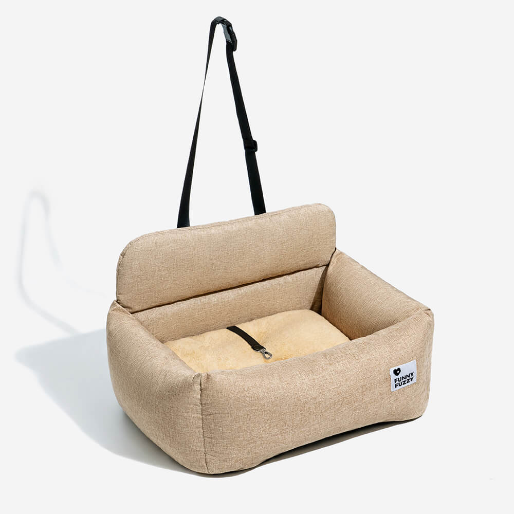 Travel Bolster Full Durable Washable Dog Car Back Seat Bed - Image 12