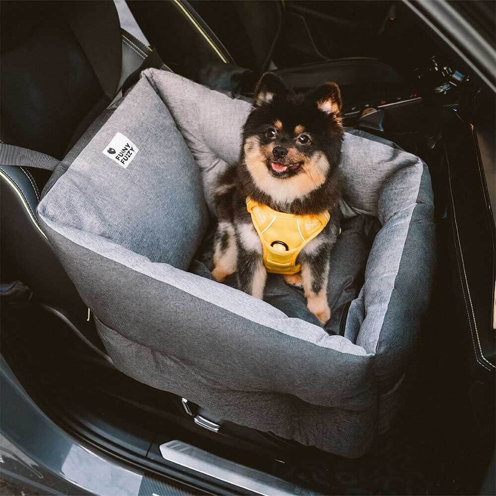 Travel Protection Booster Waterproof Elevated & Thickened Dog Car Seat Bed - Image 12