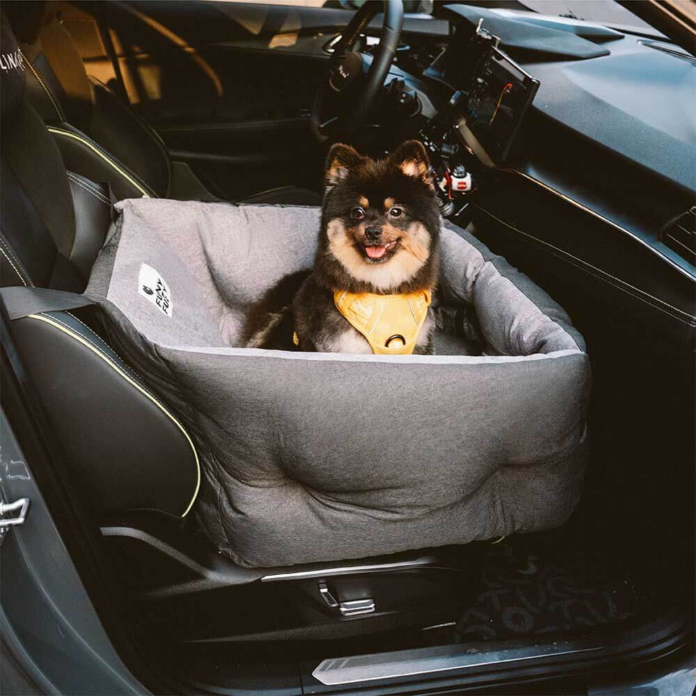 Travel Protection Booster Waterproof Elevated & Thickened Dog Car Seat Bed - Image 13