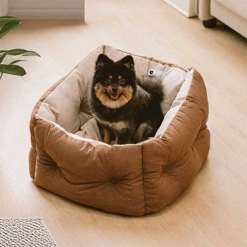 Travel Protection Booster Waterproof Elevated & Thickened Dog Car Seat Bed - Image 3