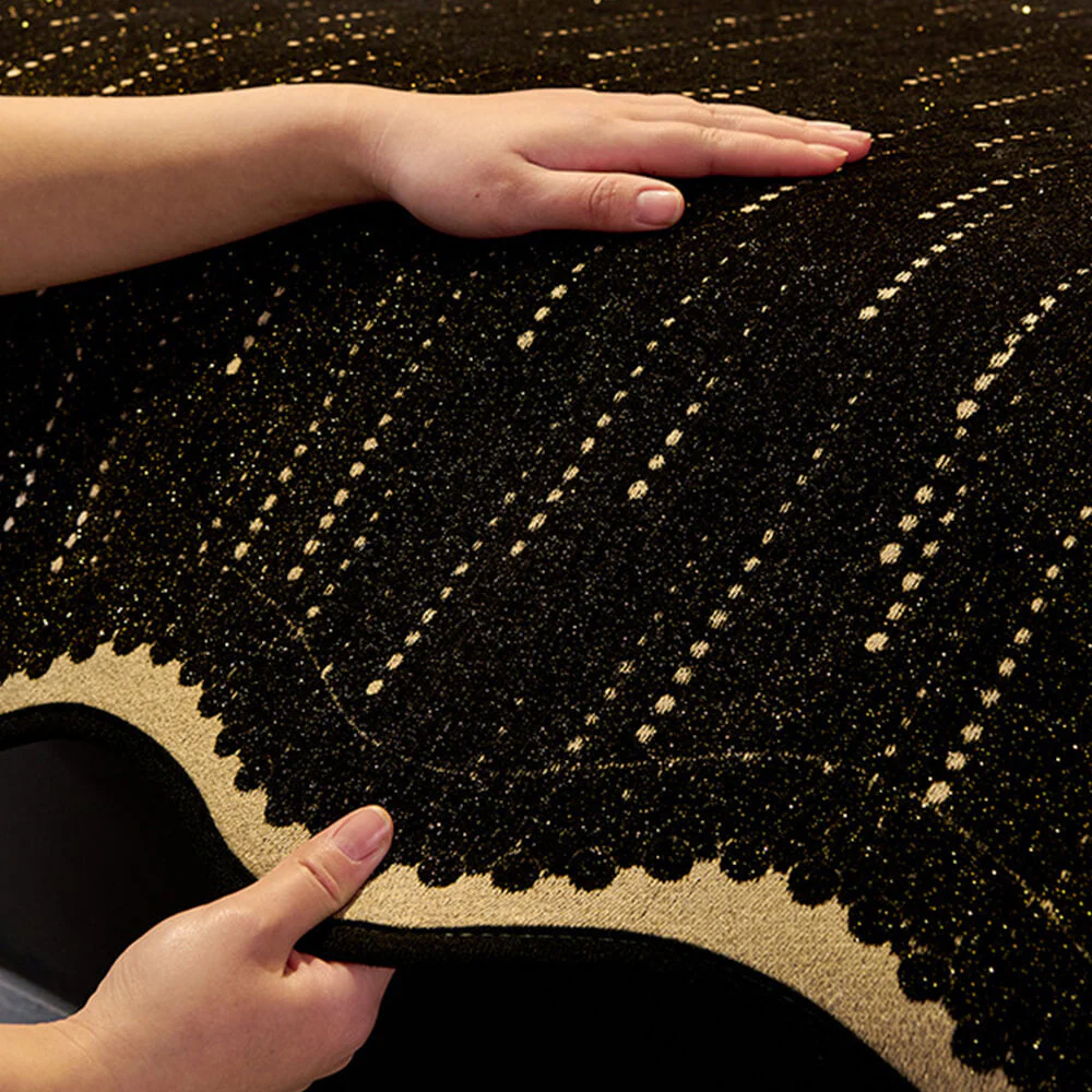 Trendy Chenille Anti-Scratch Elegant Wavy Shaped Couch Cover - Image 6