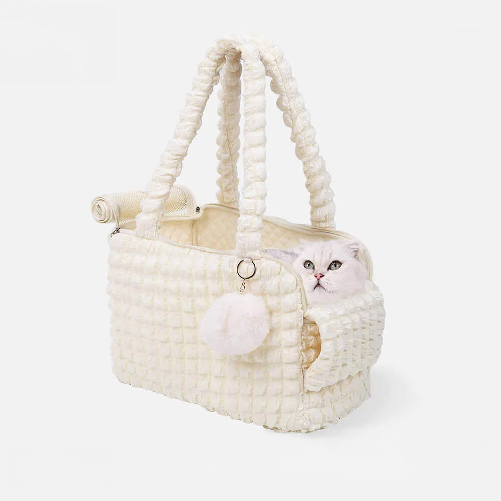 Trendy Cosy Lightweight Breathable Detachable Pet Carrier Shoulder Bag - Image 10