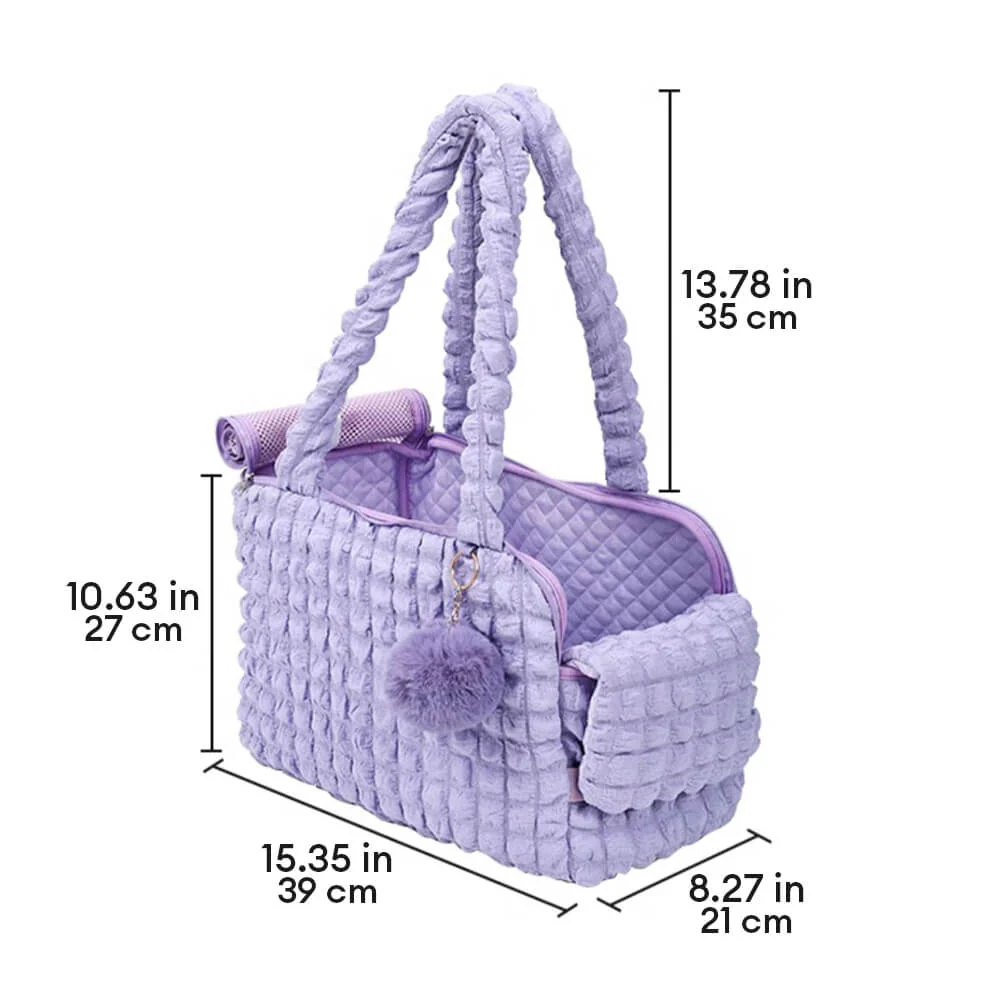 Trendy Cosy Lightweight Breathable Detachable Pet Carrier Shoulder Bag - Image 12