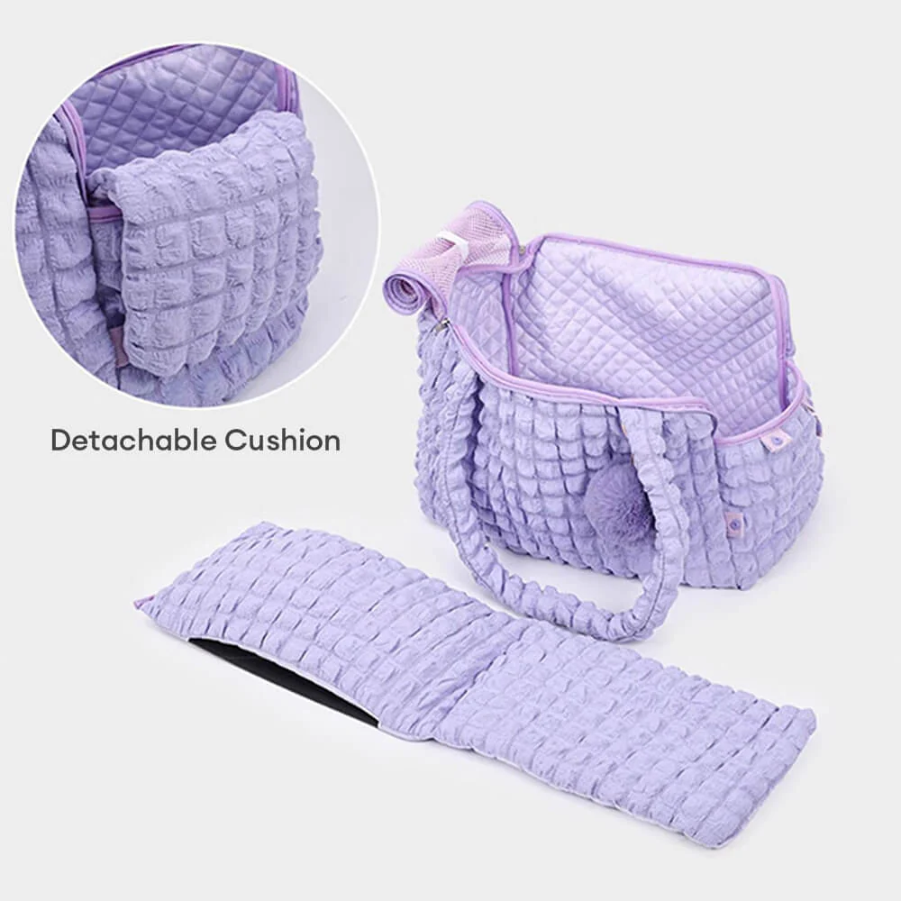 Trendy Cosy Lightweight Breathable Detachable Pet Carrier Shoulder Bag - Image 6