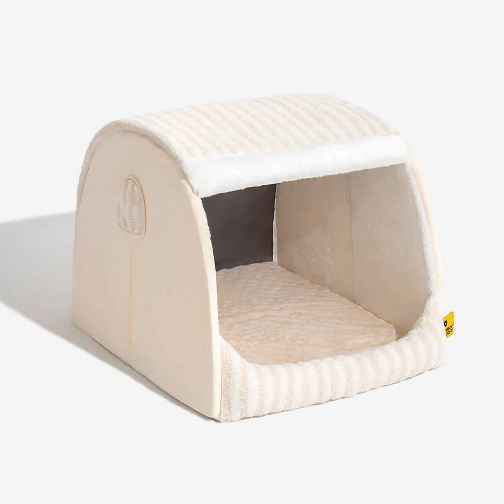 Trendy Striped House Orthopaedic Dog Bed - Cosy Hideaway - Image 18