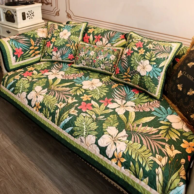 Tropical Rainforest Anti-Scratch Protective Mat Couch Cover - Image 8