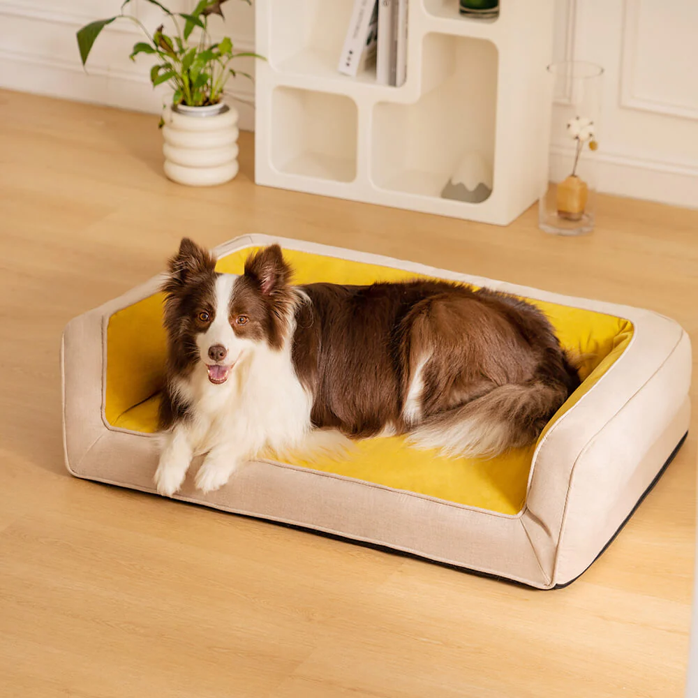 Ultimate Lounger Full Support Comfortable Orthopaedic Dog Sofa Bed - Image 11