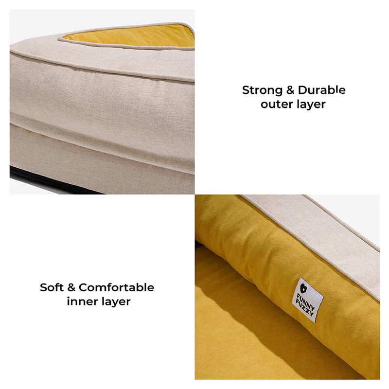 Ultimate Lounger Full Support Comfortable Orthopaedic Dog Sofa Bed - Image 5